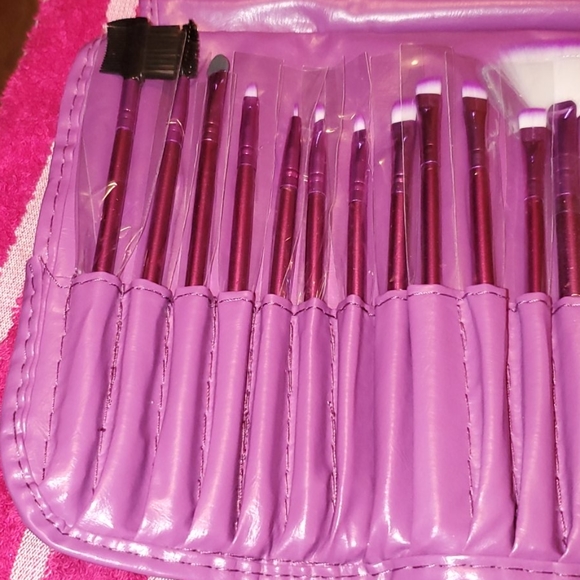Makeup brush sets 22pc new with case - Picture 4 of 6